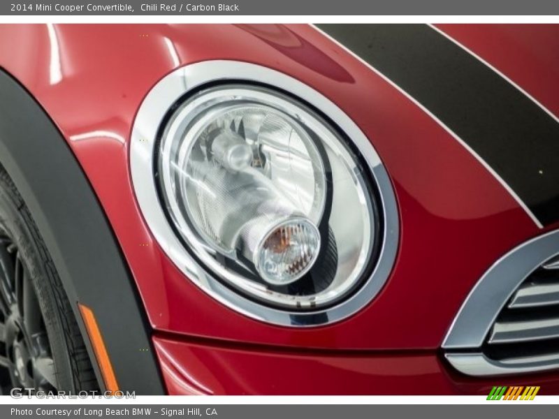 Chili Red / Carbon Black 2014 Mini Cooper Convertible