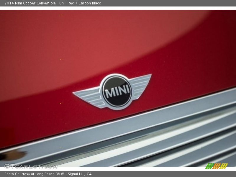 Chili Red / Carbon Black 2014 Mini Cooper Convertible