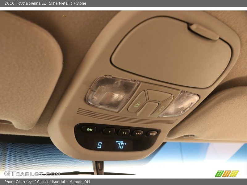 Slate Metallic / Stone 2010 Toyota Sienna LE