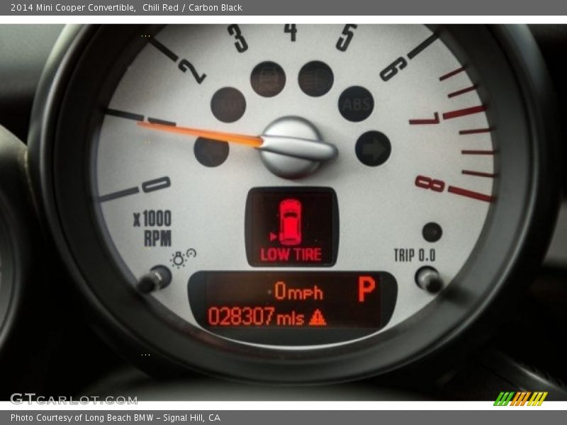 Chili Red / Carbon Black 2014 Mini Cooper Convertible