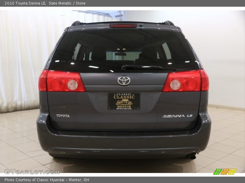 Slate Metallic / Stone 2010 Toyota Sienna LE