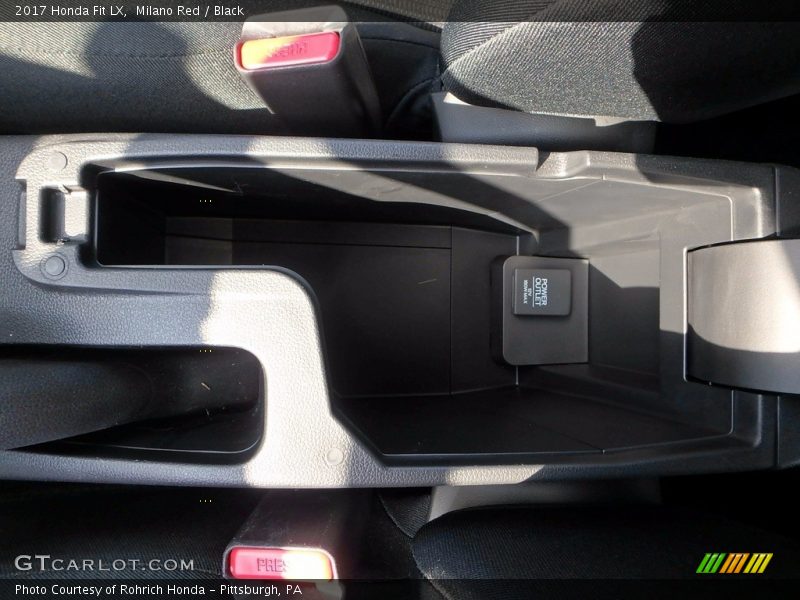 Milano Red / Black 2017 Honda Fit LX