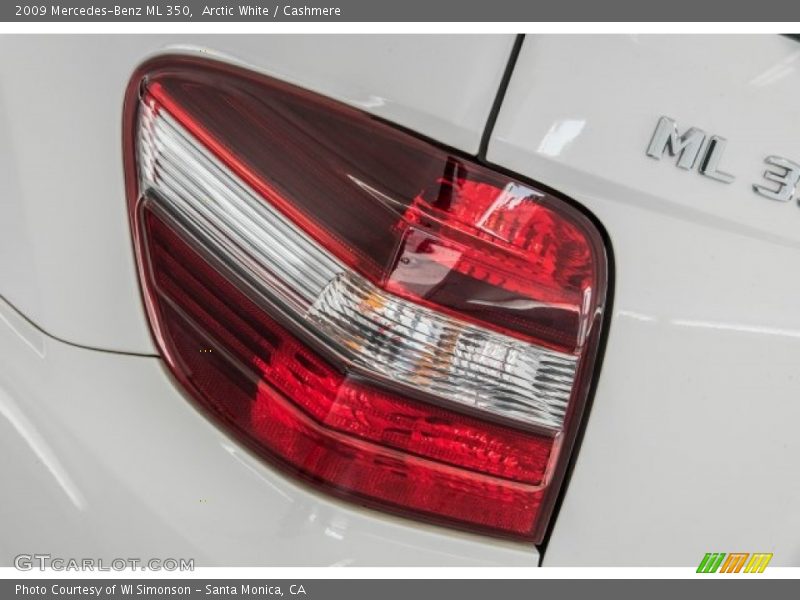 Arctic White / Cashmere 2009 Mercedes-Benz ML 350