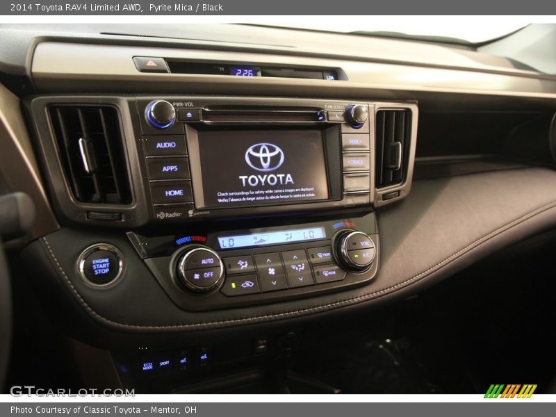 Pyrite Mica / Black 2014 Toyota RAV4 Limited AWD