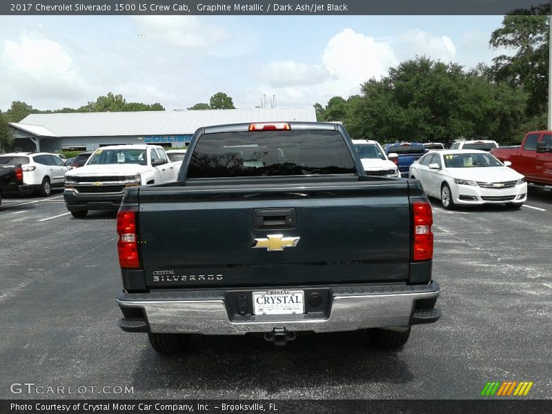 Graphite Metallic / Dark Ash/Jet Black 2017 Chevrolet Silverado 1500 LS Crew Cab