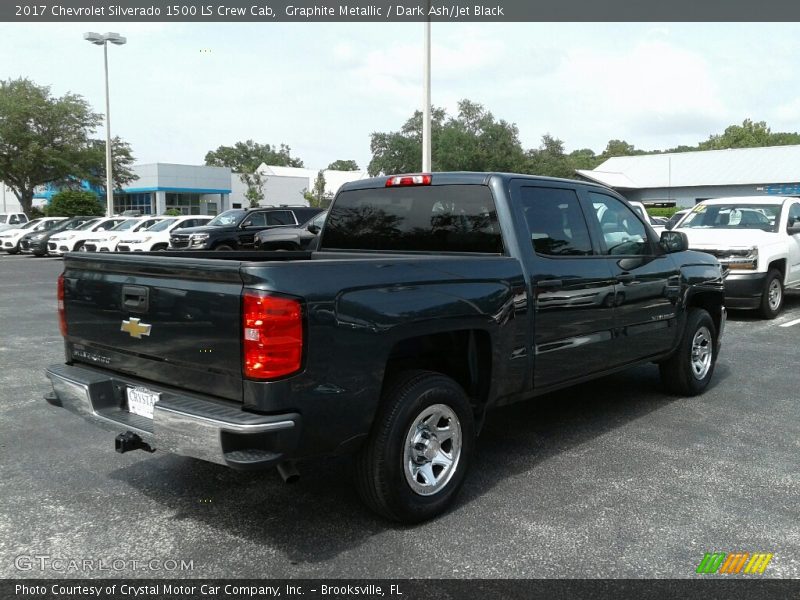 Graphite Metallic / Dark Ash/Jet Black 2017 Chevrolet Silverado 1500 LS Crew Cab