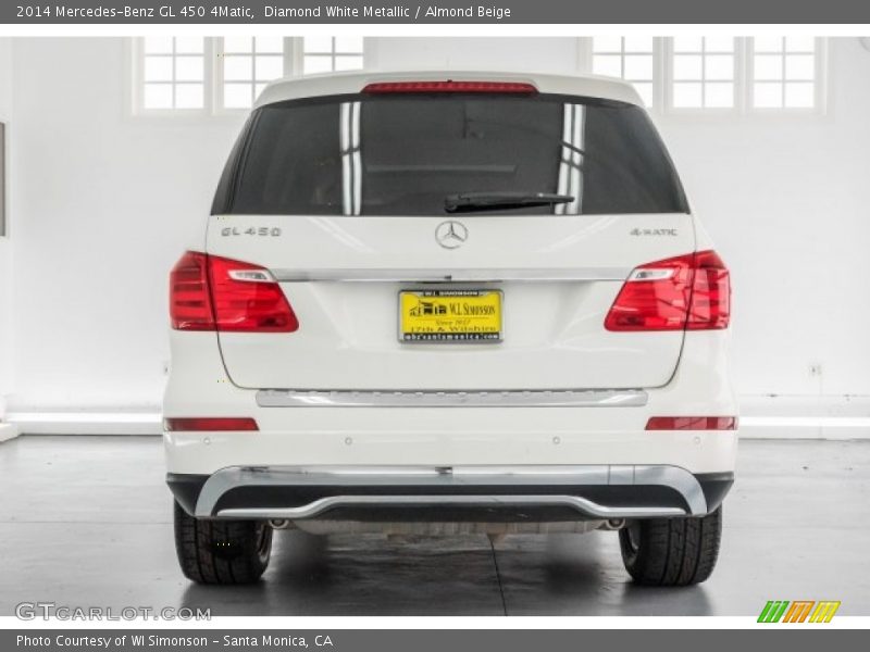 Diamond White Metallic / Almond Beige 2014 Mercedes-Benz GL 450 4Matic