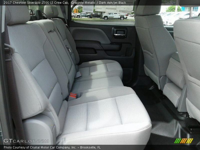 Graphite Metallic / Dark Ash/Jet Black 2017 Chevrolet Silverado 1500 LS Crew Cab