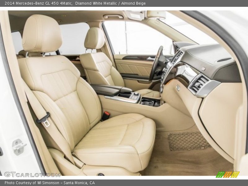 Diamond White Metallic / Almond Beige 2014 Mercedes-Benz GL 450 4Matic