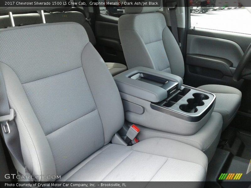 Graphite Metallic / Dark Ash/Jet Black 2017 Chevrolet Silverado 1500 LS Crew Cab