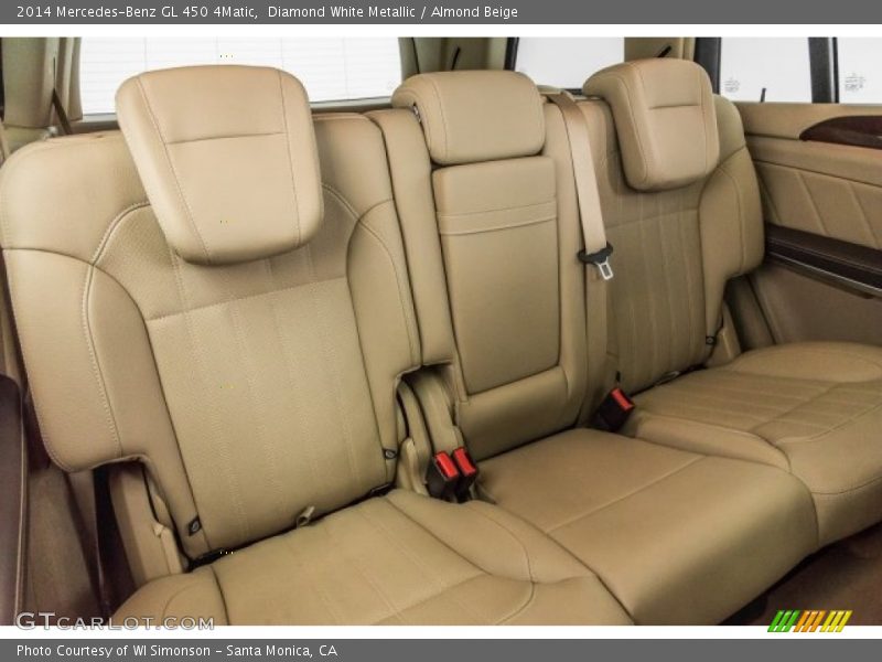 Diamond White Metallic / Almond Beige 2014 Mercedes-Benz GL 450 4Matic