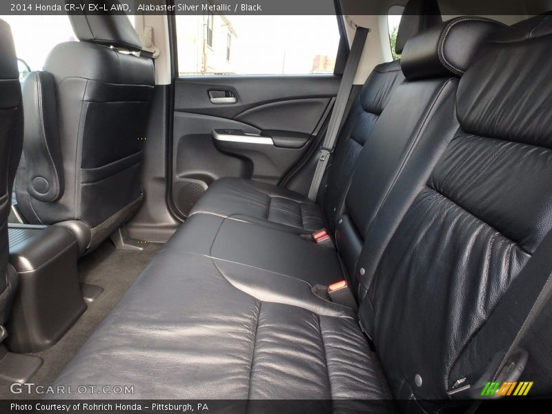 Alabaster Silver Metallic / Black 2014 Honda CR-V EX-L AWD