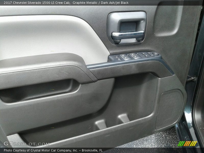 Graphite Metallic / Dark Ash/Jet Black 2017 Chevrolet Silverado 1500 LS Crew Cab
