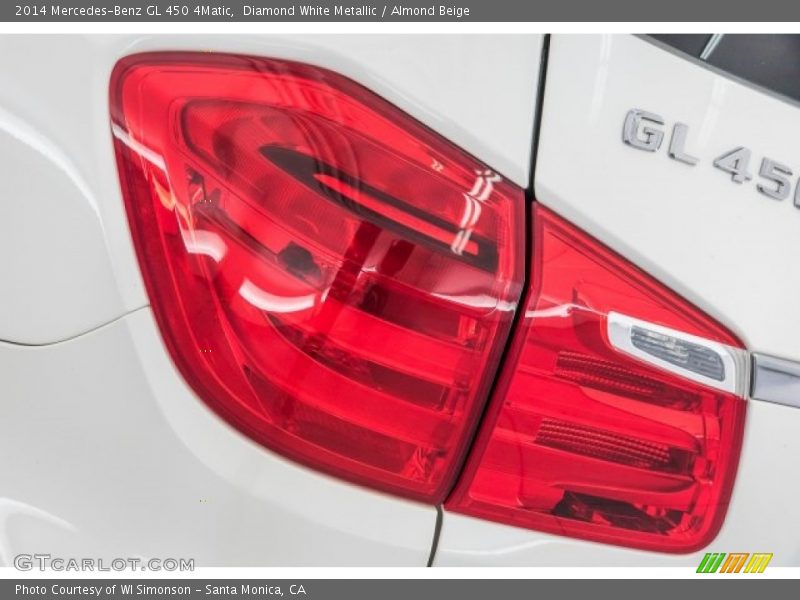 Diamond White Metallic / Almond Beige 2014 Mercedes-Benz GL 450 4Matic