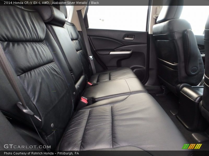 Alabaster Silver Metallic / Black 2014 Honda CR-V EX-L AWD