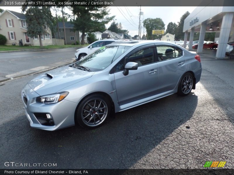 Ice Silver Metallic / Carbon Black 2016 Subaru WRX STI Limited