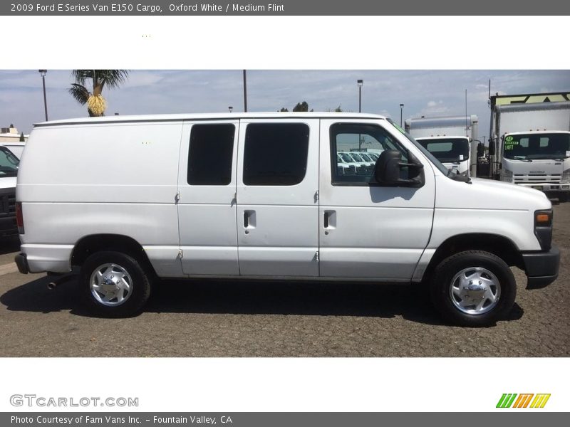 Oxford White / Medium Flint 2009 Ford E Series Van E150 Cargo
