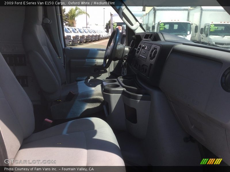 Oxford White / Medium Flint 2009 Ford E Series Van E150 Cargo