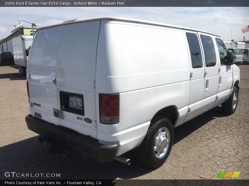 Oxford White / Medium Flint 2009 Ford E Series Van E150 Cargo