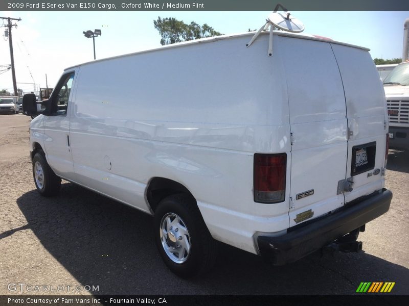 Oxford White / Medium Flint 2009 Ford E Series Van E150 Cargo