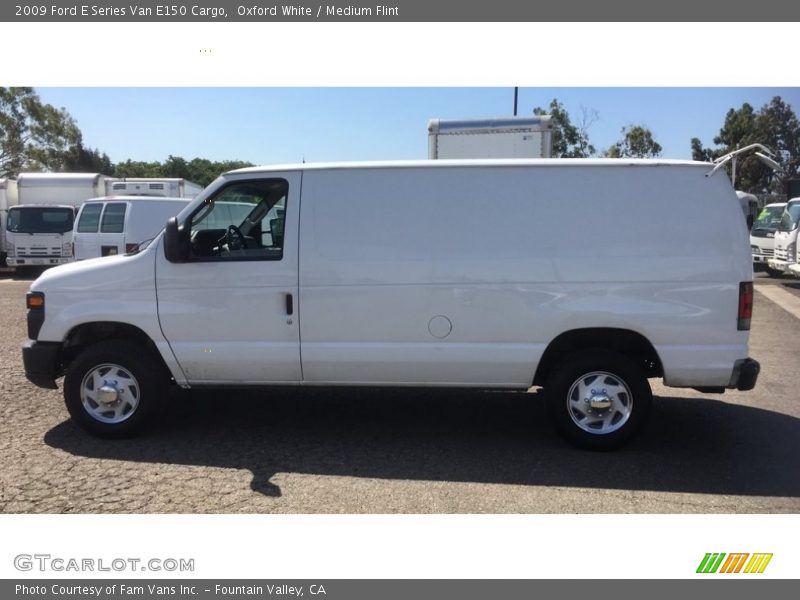 Oxford White / Medium Flint 2009 Ford E Series Van E150 Cargo