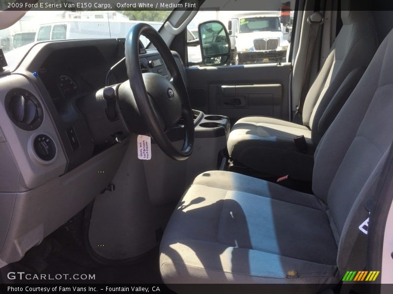 Oxford White / Medium Flint 2009 Ford E Series Van E150 Cargo