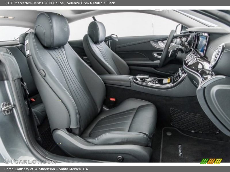 Selenite Grey Metallic / Black 2018 Mercedes-Benz E 400 Coupe