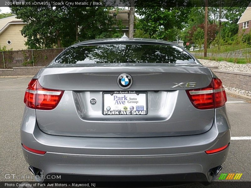 Space Grey Metallic / Black 2014 BMW X6 xDrive35i