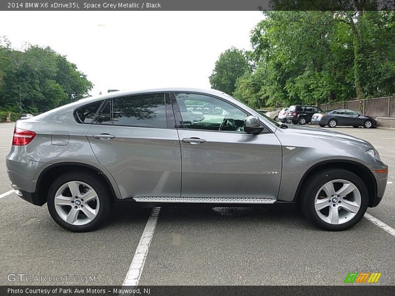 Space Grey Metallic / Black 2014 BMW X6 xDrive35i