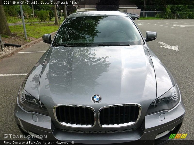 Space Grey Metallic / Black 2014 BMW X6 xDrive35i