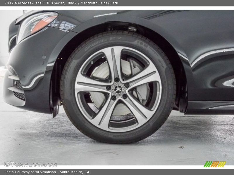 Black / Macchiato Beige/Black 2017 Mercedes-Benz E 300 Sedan