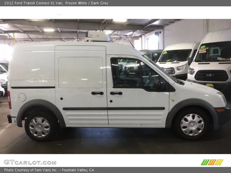Frozen White / Dark Grey 2012 Ford Transit Connect XL Van