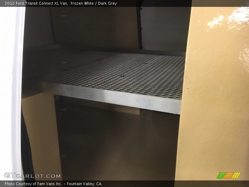 Frozen White / Dark Grey 2012 Ford Transit Connect XL Van