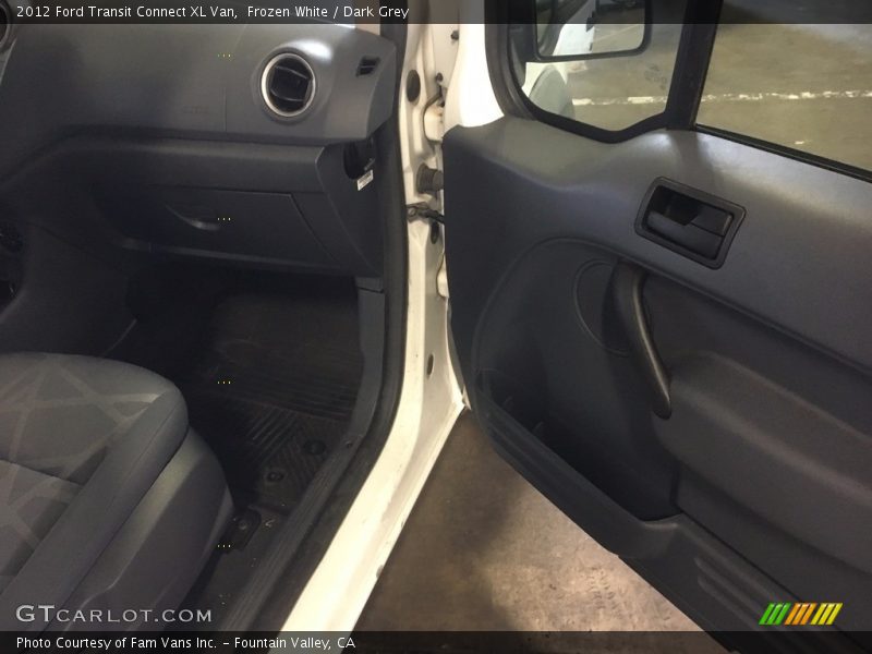 Frozen White / Dark Grey 2012 Ford Transit Connect XL Van