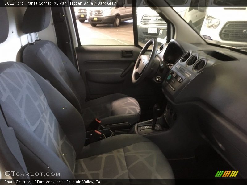 Frozen White / Dark Grey 2012 Ford Transit Connect XL Van