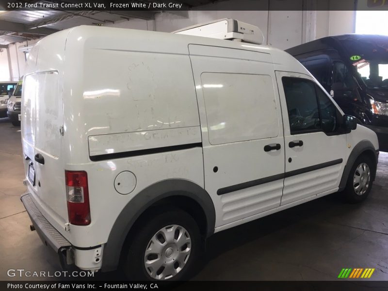 Frozen White / Dark Grey 2012 Ford Transit Connect XL Van