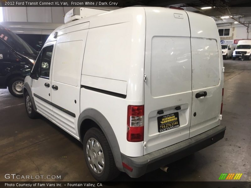 Frozen White / Dark Grey 2012 Ford Transit Connect XL Van
