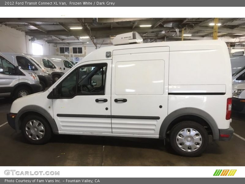 Frozen White / Dark Grey 2012 Ford Transit Connect XL Van