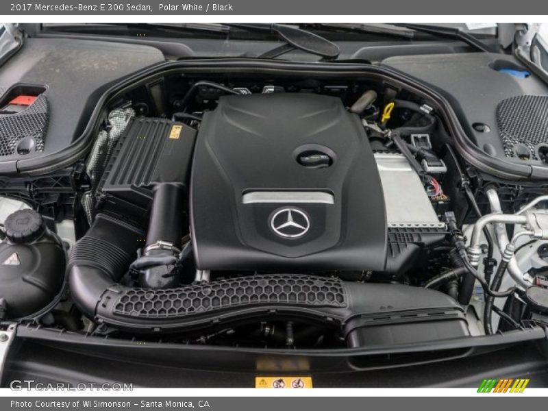 Polar White / Black 2017 Mercedes-Benz E 300 Sedan