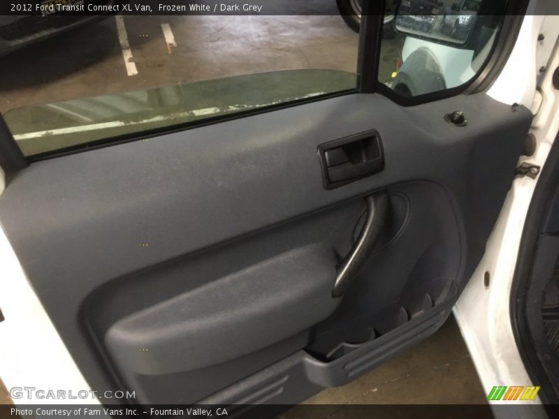 Frozen White / Dark Grey 2012 Ford Transit Connect XL Van