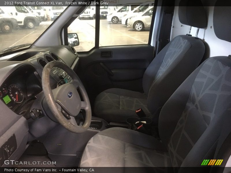Frozen White / Dark Grey 2012 Ford Transit Connect XL Van