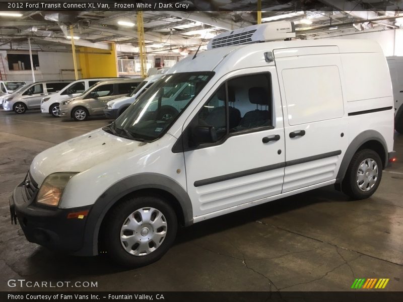 Frozen White / Dark Grey 2012 Ford Transit Connect XL Van