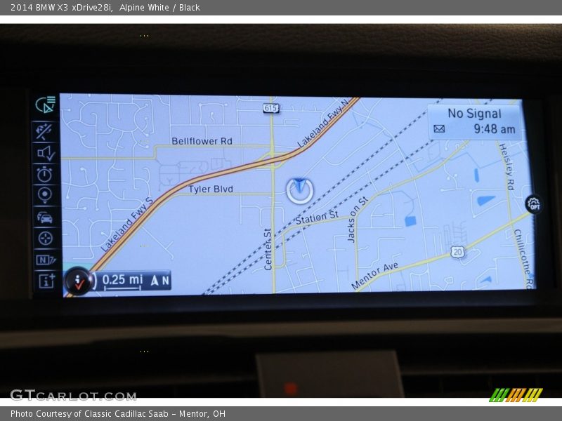 Alpine White / Black 2014 BMW X3 xDrive28i