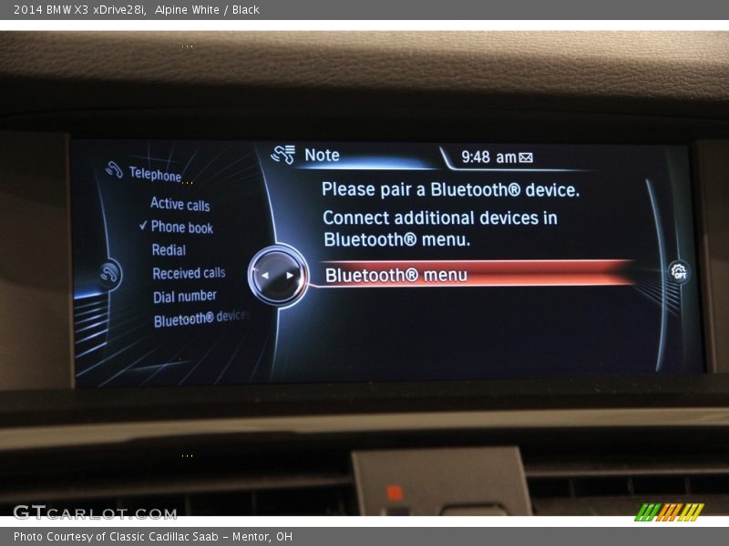 Alpine White / Black 2014 BMW X3 xDrive28i