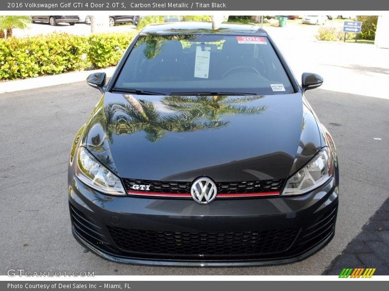 Carbon Steel Metallic / Titan Black 2016 Volkswagen Golf GTI 4 Door 2.0T S