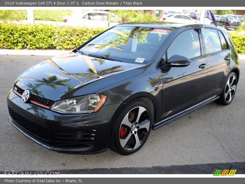 Carbon Steel Metallic / Titan Black 2016 Volkswagen Golf GTI 4 Door 2.0T S