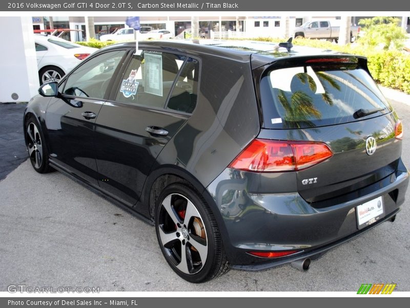 Carbon Steel Metallic / Titan Black 2016 Volkswagen Golf GTI 4 Door 2.0T S