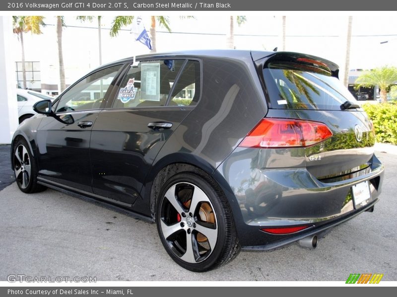 Carbon Steel Metallic / Titan Black 2016 Volkswagen Golf GTI 4 Door 2.0T S