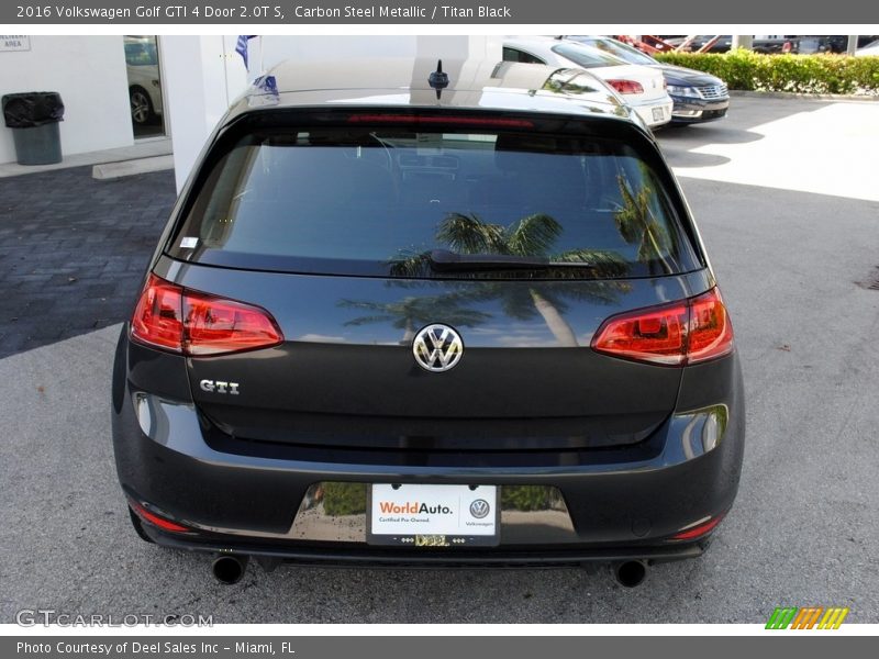 Carbon Steel Metallic / Titan Black 2016 Volkswagen Golf GTI 4 Door 2.0T S