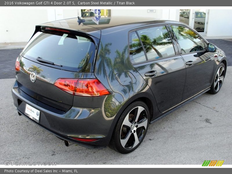 Carbon Steel Metallic / Titan Black 2016 Volkswagen Golf GTI 4 Door 2.0T S
